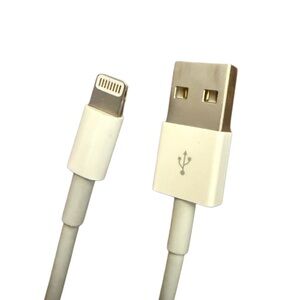 2M Apple Charging Cable USB to Lightning, 2 Meter/76.8”
